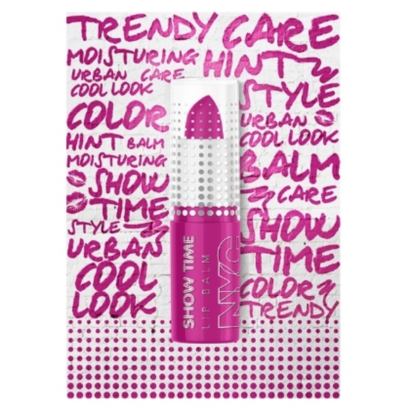 NYV Show Time Lip Balm Popular Pink - Picture 2 of 4
